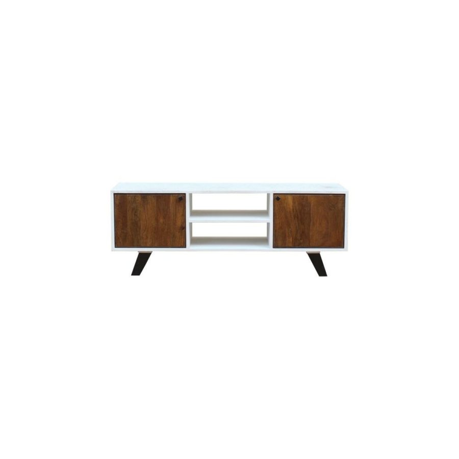 mbler DKD Home Decor Hvid 135 x 35 x 40 cm Metal Mangotr #2