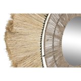 Vgspejl DKD Home Decor Natur Bali 79 x 4 x 79 cm #9