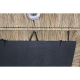 Vgspejl DKD Home Decor 62 x 4 x 70 cm Krystal Bali Jute #5
