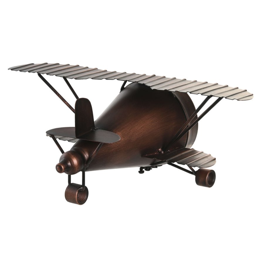 Namizna ura DKD Home Decor 35 x 21 x 14 cm Fly Krystal Aluminium Jern (2 enheder) #5