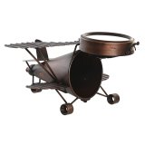 Namizna ura DKD Home Decor 35 x 21 x 14 cm Fly Krystal Aluminium Jern (2 enheder) #9