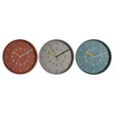 Vgur DKD Home Decor Hvid Turkisbl Terrakotta PVC Urban 30 x 4,3 x 30 cm (3 enheder) #1