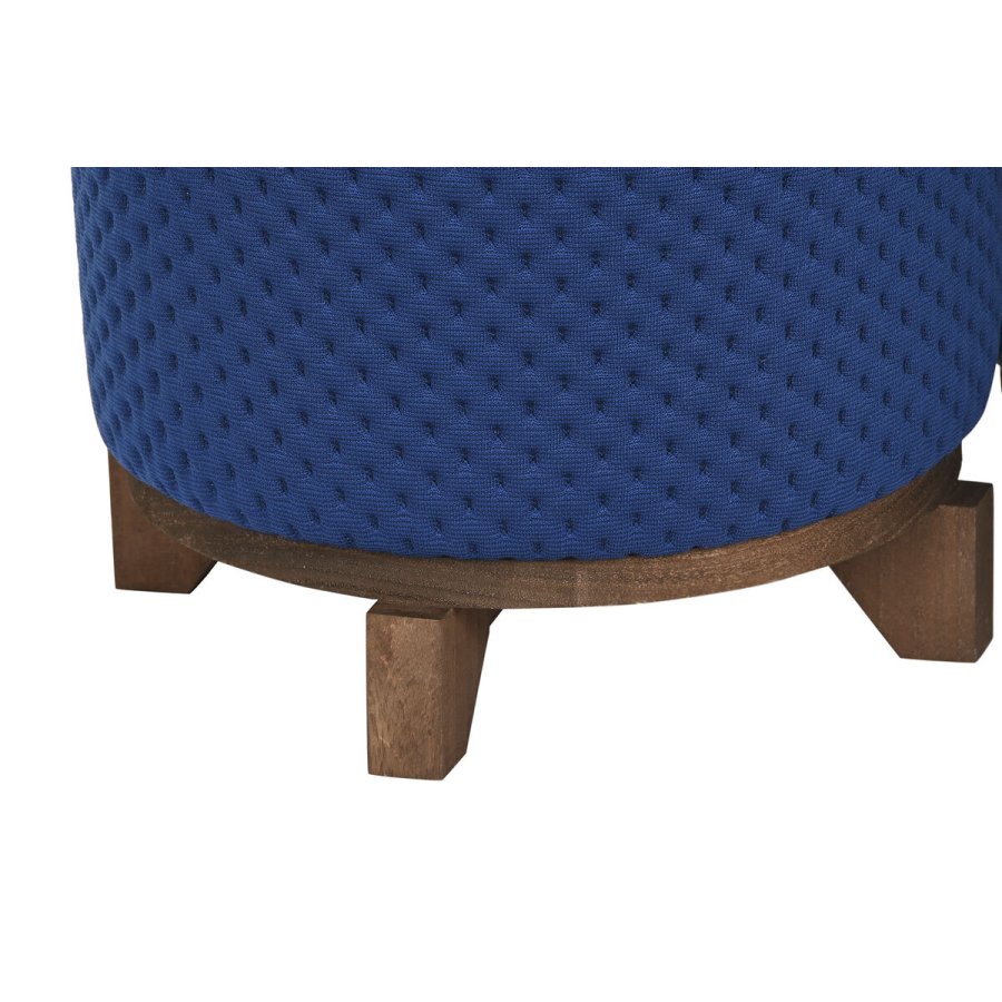 Fodsttte DKD Home Decor Tr 30 x 30 x 30 cm Grn Marinebl (2 enheder) #2
