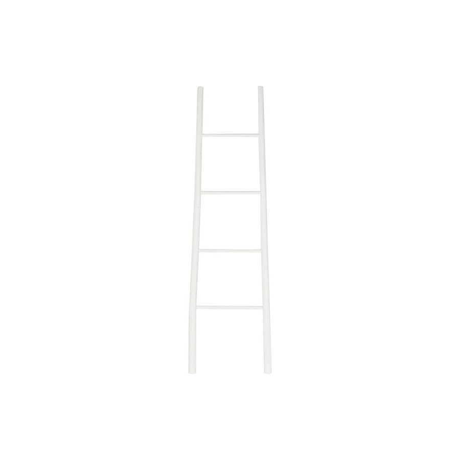 Fritstende hndkldestativ DKD Home Decor Hvid Tr 53,5 x 4,5 x 176 cm #9