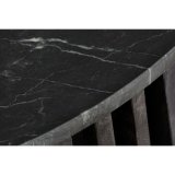 Sofabord DKD Home Decor Sort Marmor 90 x 90 x 45 cm Mangotr #3