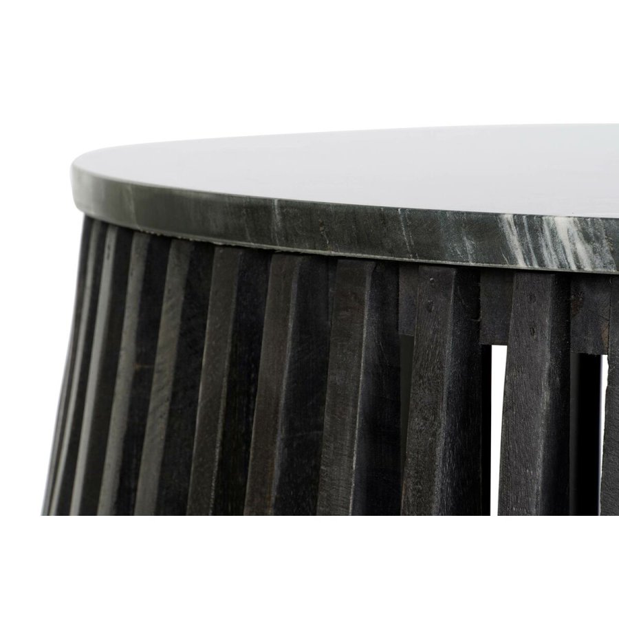 Sofabord DKD Home Decor Sort Marmor 90 x 90 x 45 cm Mangotr #4