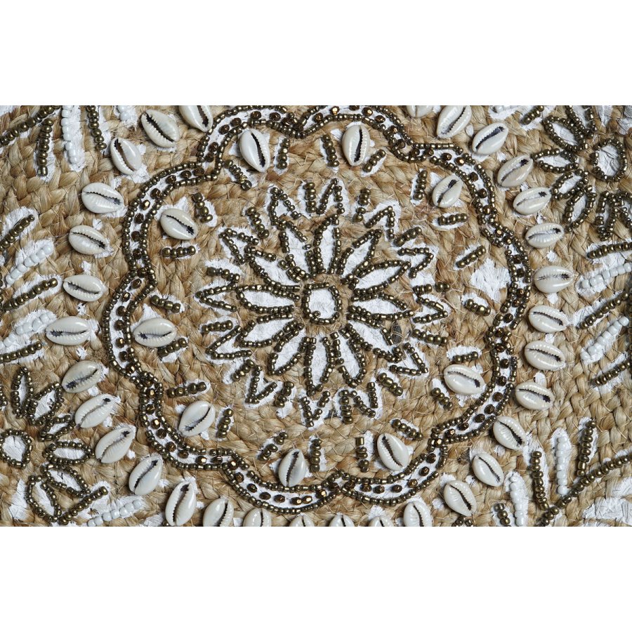 Hndtasker til damer DKD Home Decor Sort Beige Natur 36 x 12 x 36 cm (2 enheder) #3