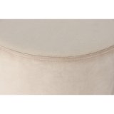 Fodsttte DKD Home Decor Beige Bourgogne Fljl 40 x 40 x 42 cm (2 enheder) #3