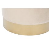 Fodsttte DKD Home Decor Beige Bourgogne Fljl 40 x 40 x 42 cm (2 enheder) #4