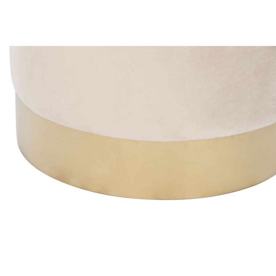 Fodsttte DKD Home Decor Beige Bourgogne Fljl 40 x 40 x 42 cm (2 enheder) #4