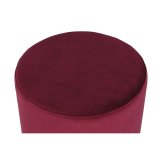 Fodsttte DKD Home Decor Beige Bourgogne Fljl 40 x 40 x 42 cm (2 enheder) #5