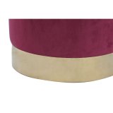 Fodsttte DKD Home Decor Beige Bourgogne Fljl 40 x 40 x 42 cm (2 enheder) #7