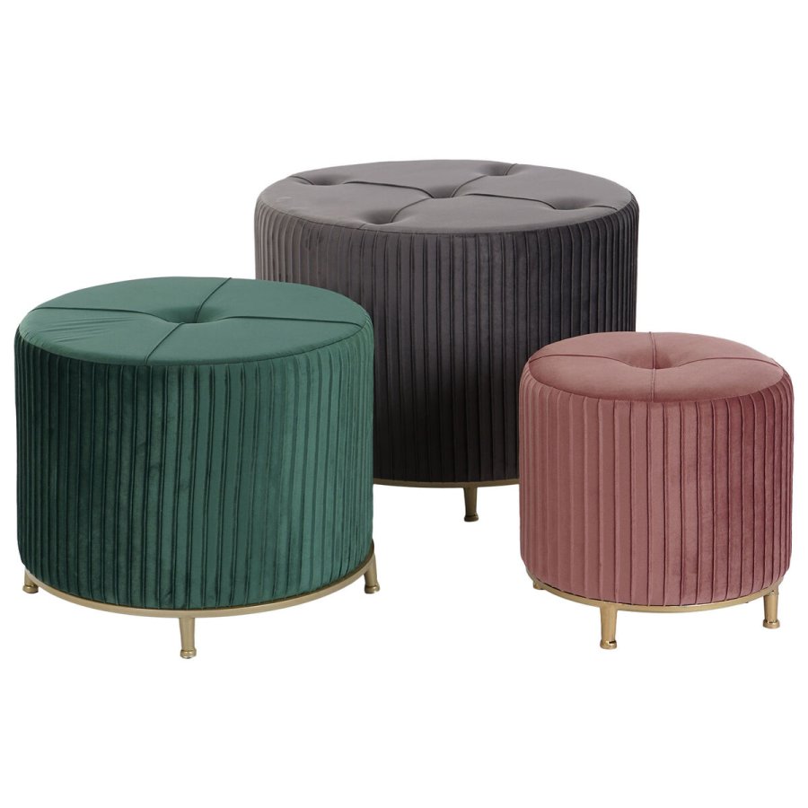 Fodsttte DKD Home Decor Fljl 60 x 60 x 45 cm Tr MDF #4