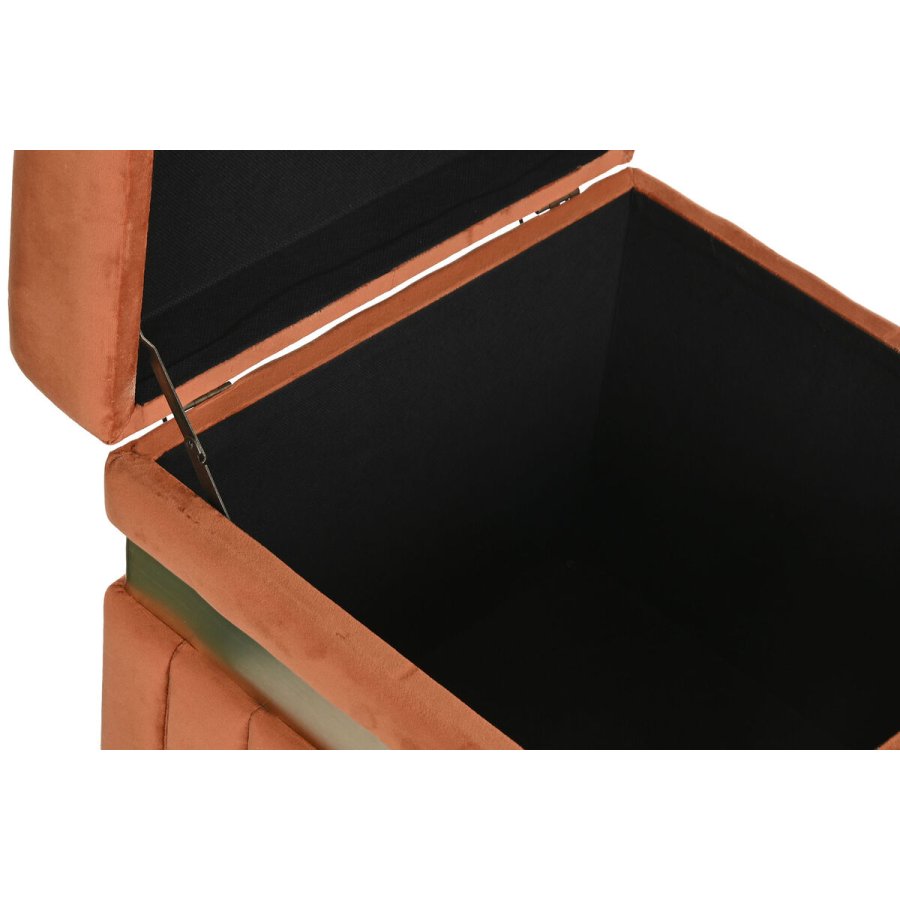 Stol DKD Home Decor Bl Grn Orange Gylden Tr MDF 93 x 47 x 45 cm (3 enheder) #13