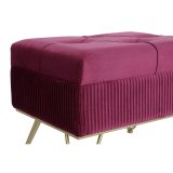 Stol DKD Home Decor 110 x 42 x 44 cm Metal Rdbrun #5