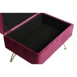 Stol DKD Home Decor 110 x 42 x 44 cm Metal Rdbrun #17