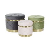 Fodsttte DKD Home Decor 60 x 60 x 47 cm Fljl Tr MDF #2
