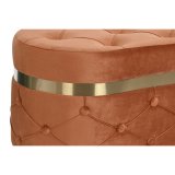 Stol DKD Home Decor Grn Orange Gylden Tr MDF 80 x 47 x 43 cm (2 enheder) #5