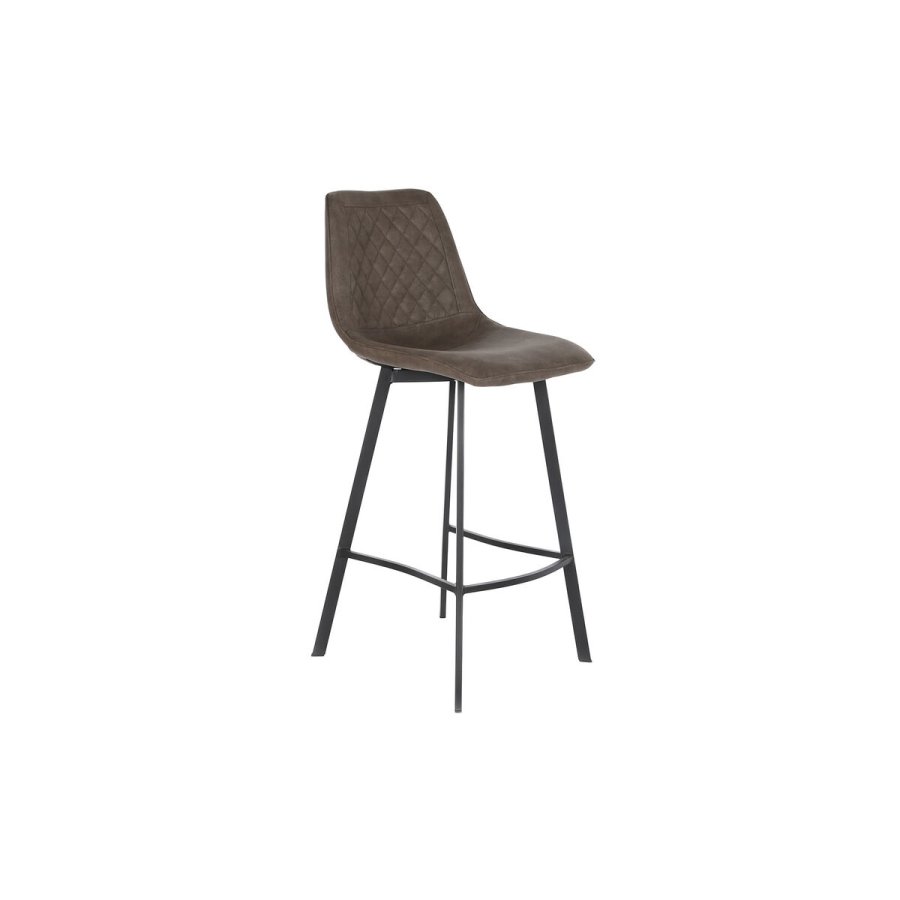 Taburet DKD Home Decor Sort Camel Metal 56 x 49 x 110 cm #1