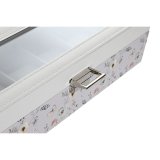 ske til ure DKD Home Decor Bl Lyserd Krystal 33 x 11 x 9 cm (2 enheder) #2