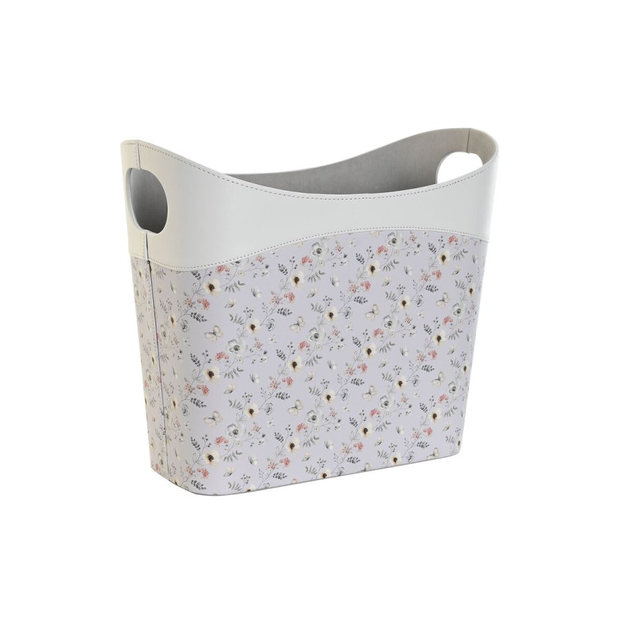 Tidsskriftholder DKD Home Decor Bl Hvid Gr Lyserd Polyuretan PVC 39 x 21 x 34 cm (2 enheder) #2