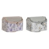 Fjernbetjening holder DKD Home Decor Hvid Gr Syren Lyserd 2 enheder #1