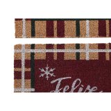 Drmtte DKD Home Decor Hvid Brun Rd Grn PVC Kokosnd Fiber 60 x 40 x 1,5 cm (2 enheder) #9