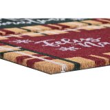 Drmtte DKD Home Decor Hvid Brun Rd Grn PVC Kokosnd Fiber 60 x 40 x 1,5 cm (2 enheder) #5