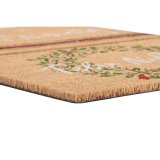 Drmtte DKD Home Decor Hvid Brun Rd Grn PVC Kokosnd Fiber 60 x 40 x 1,5 cm (2 enheder) #5