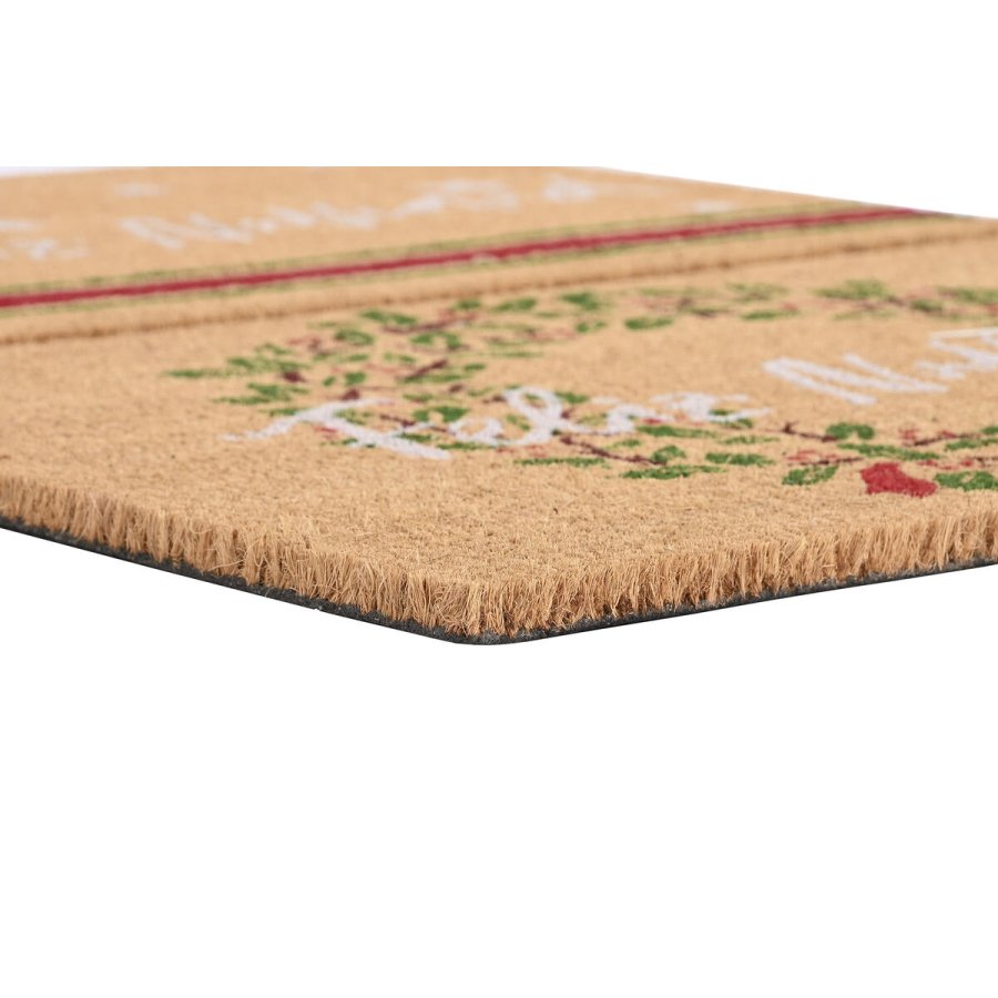 Drmtte DKD Home Decor Hvid Brun Rd Grn PVC Kokosnd Fiber 60 x 40 x 1,5 cm (2 enheder) #5