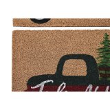 Drmtte DKD Home Decor Hvid Brun Rd Grn PVC Kokosnd Fiber 60 x 40 x 1,5 cm (2 enheder) #9