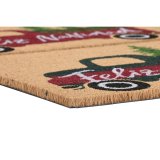 Drmtte DKD Home Decor Hvid Brun Rd Grn PVC Kokosnd Fiber 60 x 40 x 1,5 cm (2 enheder) #5