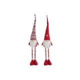 Julepynt DKD Home Decor Hvid Rd Dvrg 14 X 11 X 73 cm (2 enheder) #5