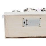 Julepynt DKD Home Decor Rd Pink 21 x 9,5 x 19 cm (2 enheder) #5