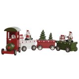 Julepynt DKD Home Decor Rd Grn 35,5 x 5 x 8,8 cm (2 enheder) #5