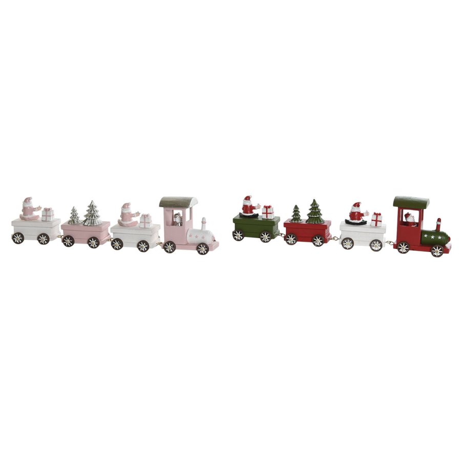 Julepynt DKD Home Decor Rd Grn 35,5 x 5 x 8,8 cm (2 enheder) #9