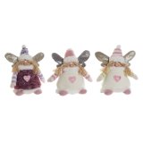 Julepynt DKD Home Decor Multifarvet Alf 13 x 10 x 18 cm (3 enheder) #1