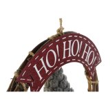 Adventskrans DKD Home Decor Multifarvet Tr 30 x 7 x 46 cm (2 enheder) #13