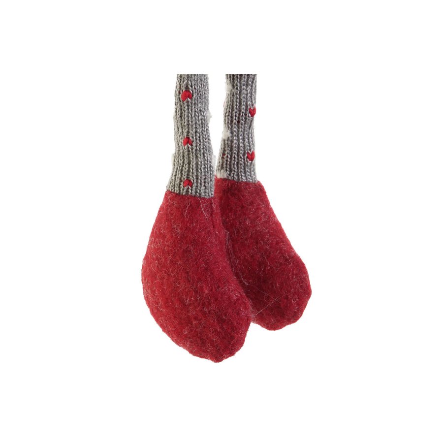 Adventskrans DKD Home Decor Multifarvet Tr 30 x 7 x 46 cm (2 enheder) #9
