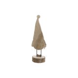 Julepynt DKD Home Decor Natur Lyserd Dvrg 10 x 8 x 23,5 cm (2 enheder) #5