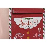 Julepynt DKD Home Decor Gul Hvid Sort Rd Brevkasse 28,5 x 26,5 x 52 cm #9