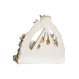 Betlehem dekoration DKD Home Decor Bl Hvid Brun Harpiks 23,5 x 8 x 20,5 cm (2 enheder) #5