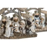 Betlehem dekoration DKD Home Decor Bl Hvid Brun Harpiks 20 x 7 x 17,5 cm (2 enheder) #9