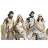 Betlehem dekoration DKD Home Decor Bl Hvid Brun Slvfarvet Harpiks 23,5 x 16 x 32 cm (2 enheder) #9