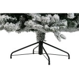 Juletr DKD Home Decor Hvid Grn Polyetylen snefald 140 x 140 x 210 cm #5