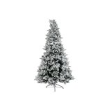 Juletr DKD Home Decor Hvid Grn Polyetylen snefald 140 x 140 x 210 cm #1