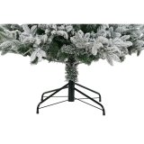 Juletr DKD Home Decor Hvid Grn Polyetylen snefald 140 x 140 x 210 cm #9