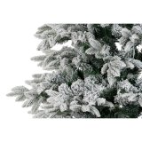 Juletr DKD Home Decor Hvid Grn Polyetylen snefald 140 x 140 x 210 cm #13