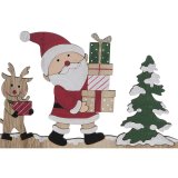 Adventskalender DKD Home Decor Tr MDF 45 x 1 x 19 cm 45 x 2 x 19 cm (2 enheder) #5