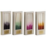 Lys DKD Home Decor To-farvet 2 x 2 x 25 cm 2 x 2 x 20 cm (4 Dele) (4 enheder) #1